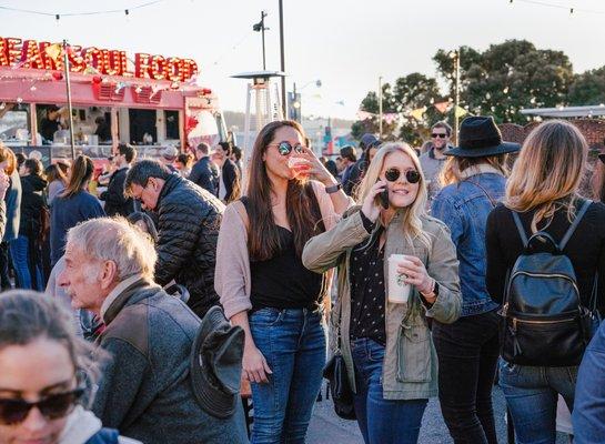 Guests at Off the Grid: Fort Mason Center