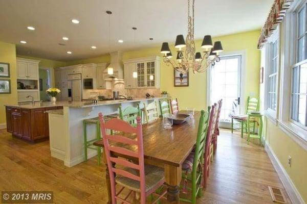 Kitchen interior of Millersville MD Residence