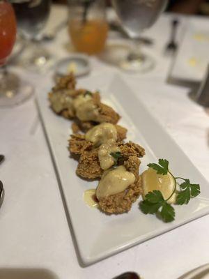 Crispy Fried Oysters (~$22)