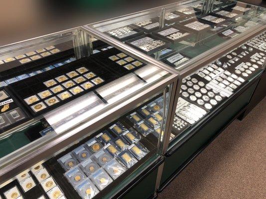 Chuck's Coin trades in over 900 varieties of Gold, Silver, Platinum, and Palladium bullion.