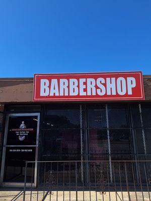 Family oriented barbershop.