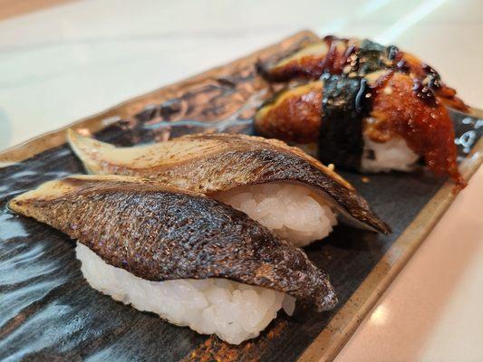 Eel and Mackerel Nigiri