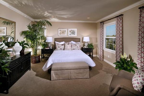 Brightwater Models/Huntington Beach, CA - Master Bedroom