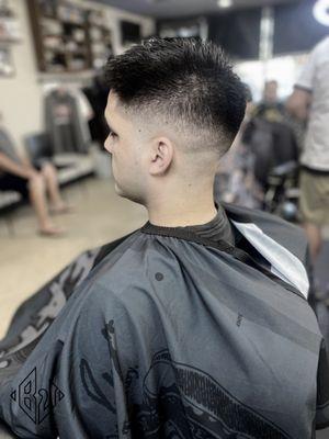 Mid-Drop skin fade  #Barbers #Haircut