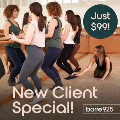 Come build strength in community! Our new client special gives you 30 days of unlimited classes for just $99!