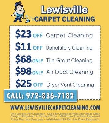 Lewisville Carpet Cleaning