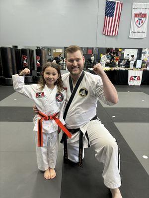 Orange belt!