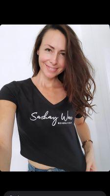 client Pauline supports Sashay Wax t-shirts xoxo