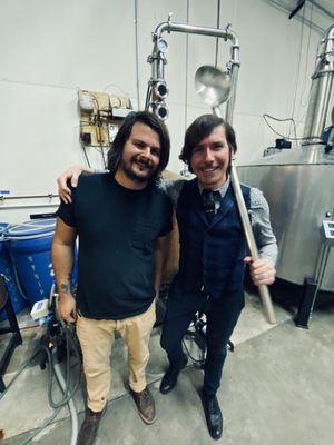 Justin Slusher and Dr. Ordovich, the co-founders of Absinthe Minded