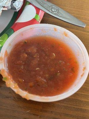 Delicious salsa!!  Nice bite!