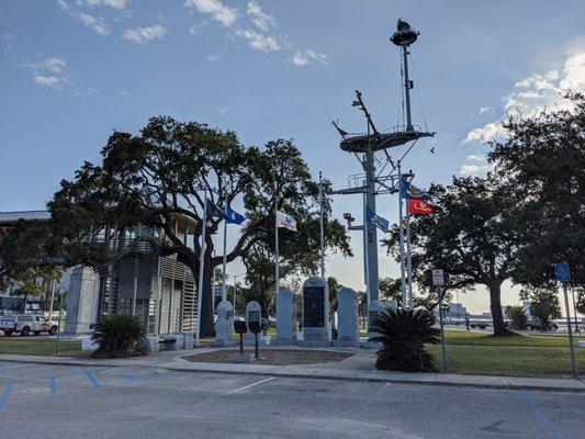 USS Biloxi Mast, Biloxi MS