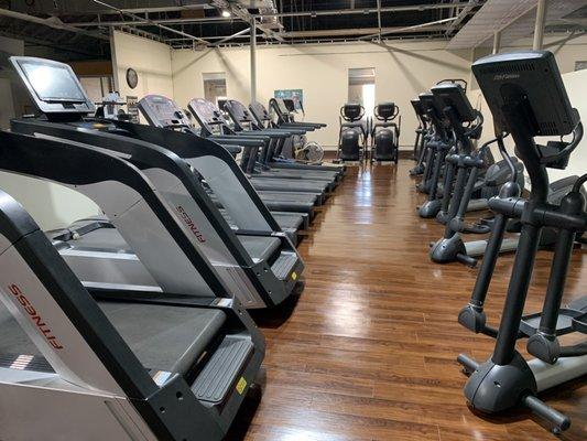 Treadmills and ellipticals