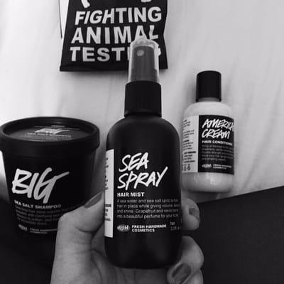 BIG Shampoo and sea spray is the best tbh