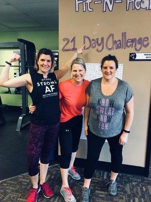 conquering the 21 Day Challenge