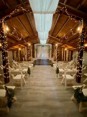 Amazing ceremony space!