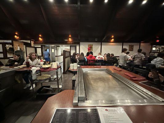 Hibachi area