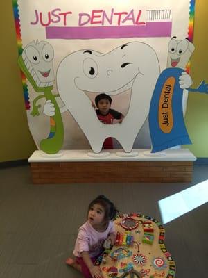 Kyle & Lana had a great time at Just Dental!