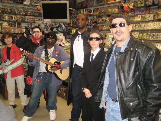 Halloween contest 2010. Great costumes from the Yugio players.  Won by Vinny as Bruce Springsteen. congrats!