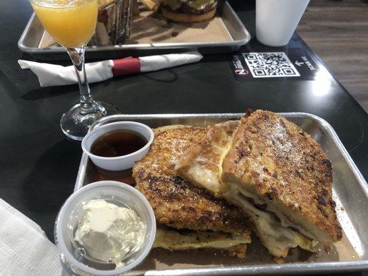 French toast sandwich