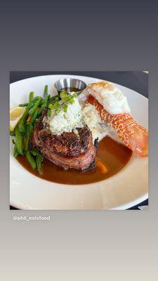 Surf and turf photo by @phil_eatsfood