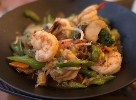 Mixed Vegetables with shrimp