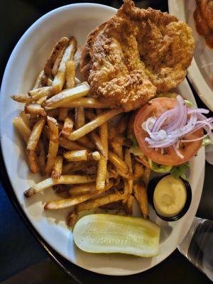 Fried chicken Sammie