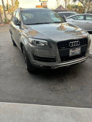 My Supercharged Audi Q7