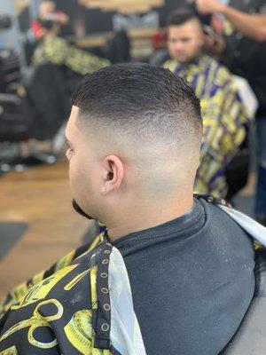 Clean fade & shave @ MVB...