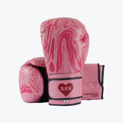 Marble Pink 18oz gloves will fit any style