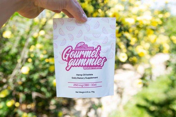 Try our tasty gummies for your daily serving of CBD!