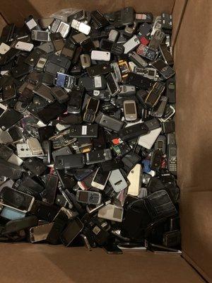 We destroy data on Cell Phones