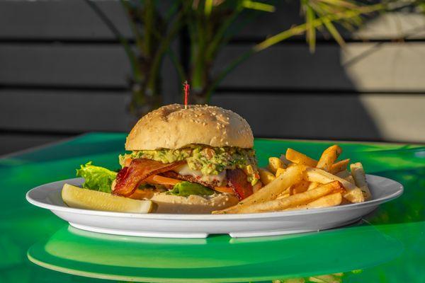 Bacon Guacamole Burger