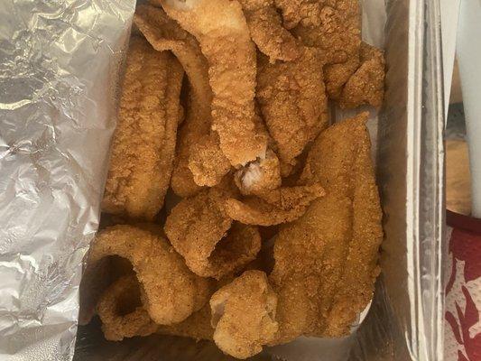 Fried catfish