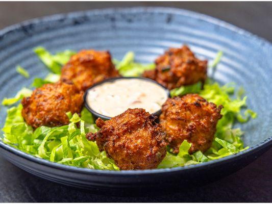 Conch Fritters with House Remoulade