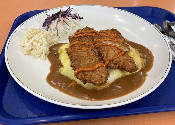 Chicken Katsu Omurice