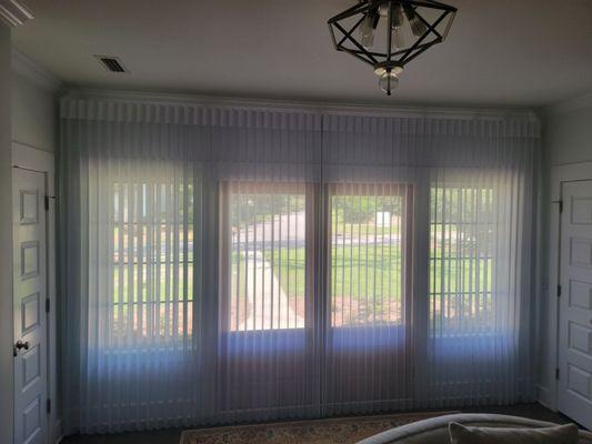 Hunter Douglas Gen3 Luminette Sheer drape