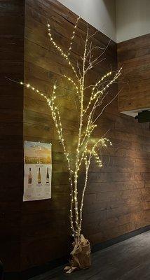 Warm Lighting Tree