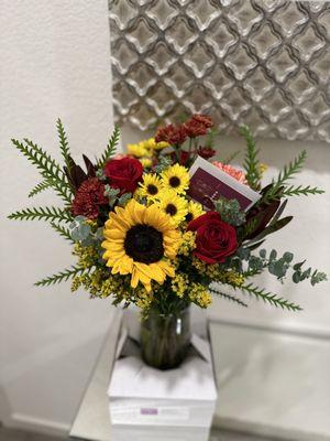 Fall Floral arrangement @ Royal Blooms in Roseville, CA 95747