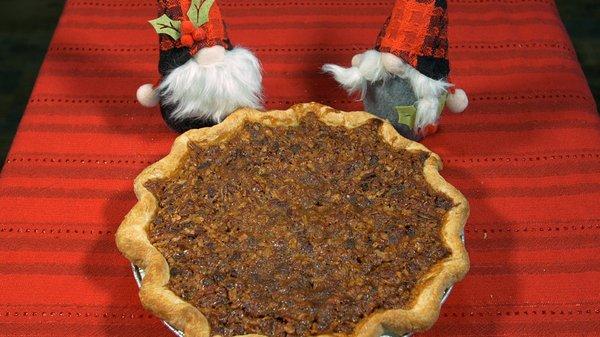 Bourbon chocolate pecan pie