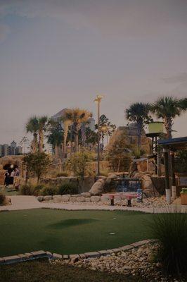 mini golf course