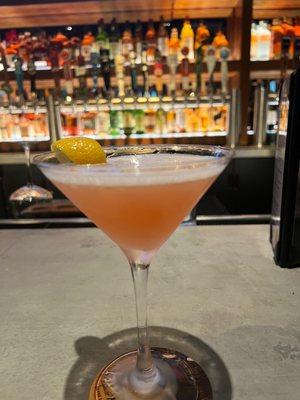 Pink Cadillac martini