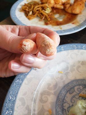 Old carrots. If they are using this on the bar, what are they using in the kitchen that we cannot see?  :O