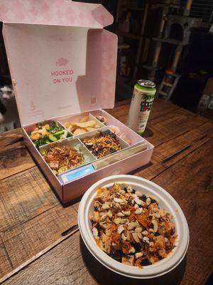 Signature sweetbox and chengdu crunch bowl