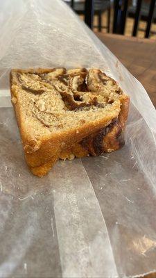 Pumpkin pie babka