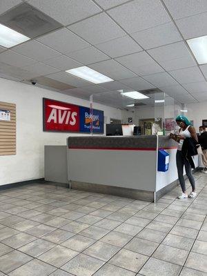 Avis rental car center University ave. Riverside