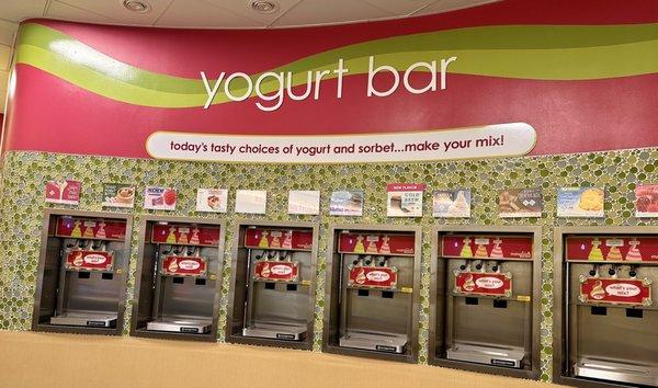 Yogurt Bar is so clean