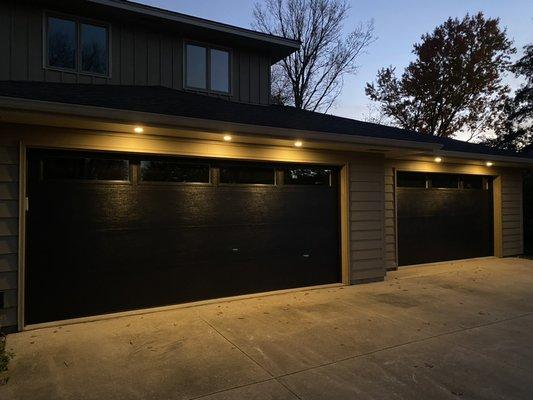 Garage lighting install