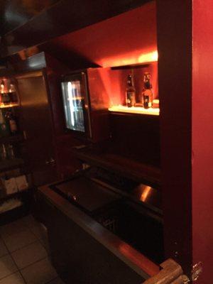 Upstairs bar