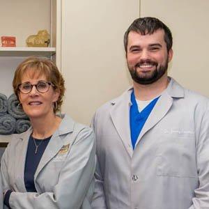 Dr. Molly McCullough and Dr. Jeremy Caseltine