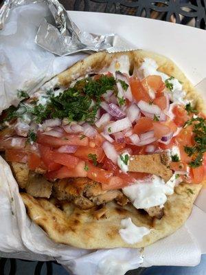 Chicken gyro